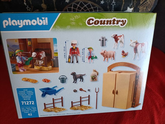 Playmobil étable transportable neuf - photo numéro 2