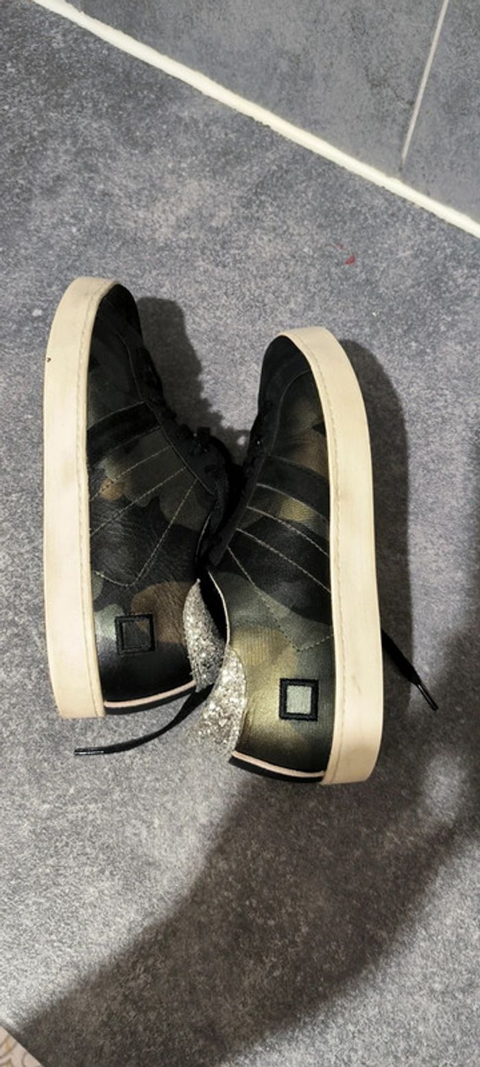 Sneakers à lacets D.A.T.E parfait état 38 - photo numéro 2