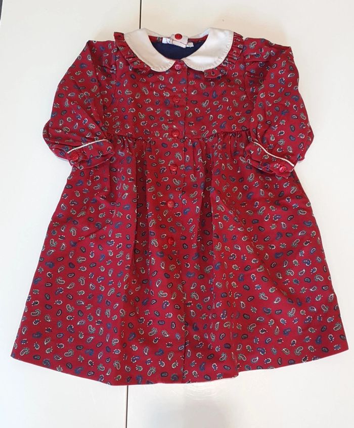 Robe bordeaux - 18M