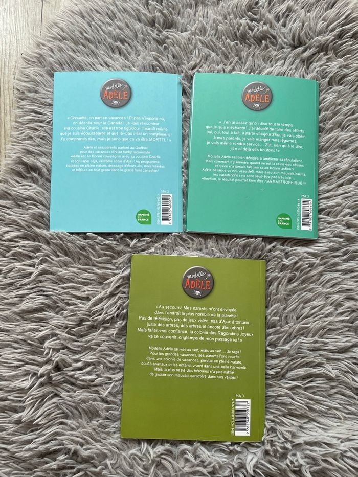 Lot de 3 livres Mortelle Adèle (7, 15 et 17) - photo numéro 6