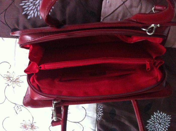 Faby27800 Sac à mains Bordeaux "c et L " - photo numéro 2