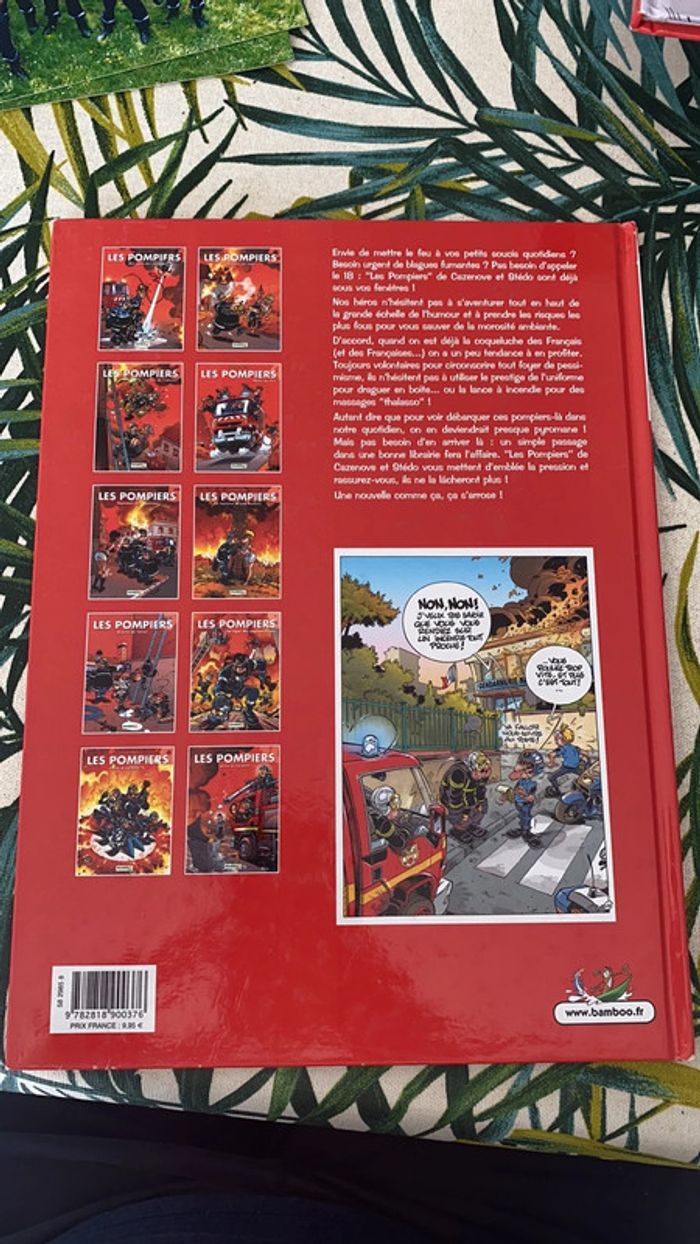 BD les pompiers lance à incident - photo numéro 2