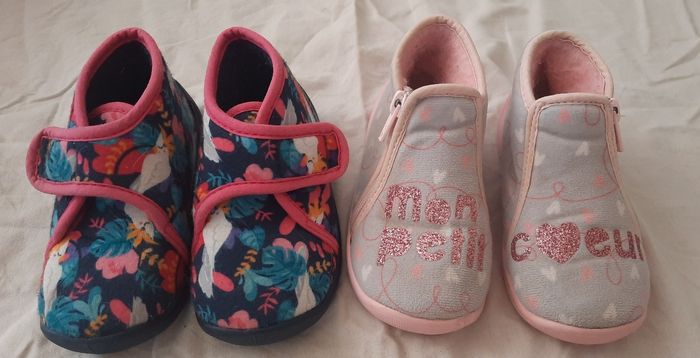 Lot chaussons 22
