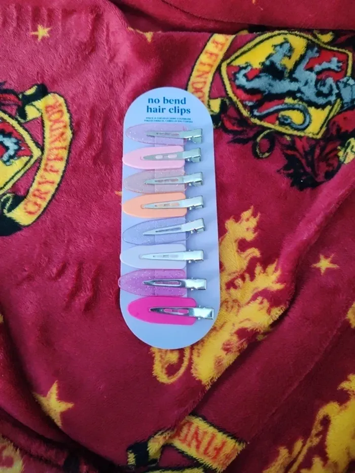 Barrettes mulicouleurs