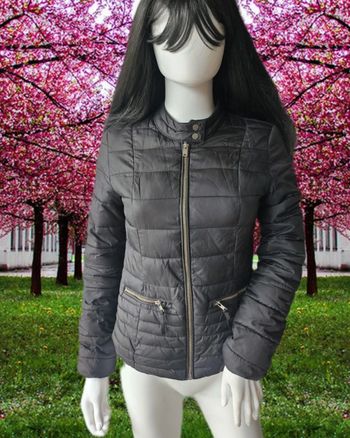 Doudoune noire unie, Jennyfer, taille M