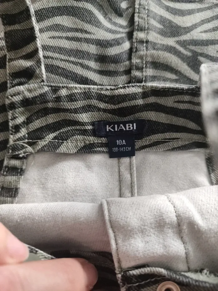 Robe salopette en jean 10A - photo numéro 5