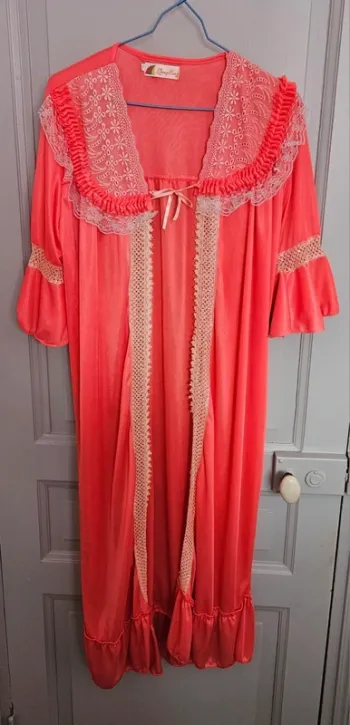 Zhong eling - Tenue de nuit - 100% soie - Taille : XXL