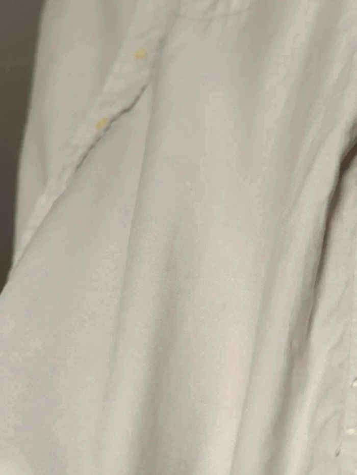 🔝 Chemise Ralph Lauren Custom Fit - Blanc Cassé (Taille M) - photo numéro 4