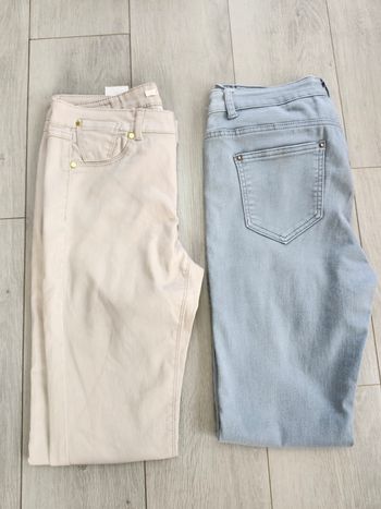 Lot 2 jeans XMAX Camaïeu taille 38