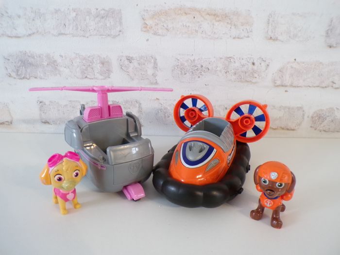 Hélicoptère de Stella et Aéroglisseur de Zuma - Pat Patrouille - Paw Patrol (J18) - photo numéro 4