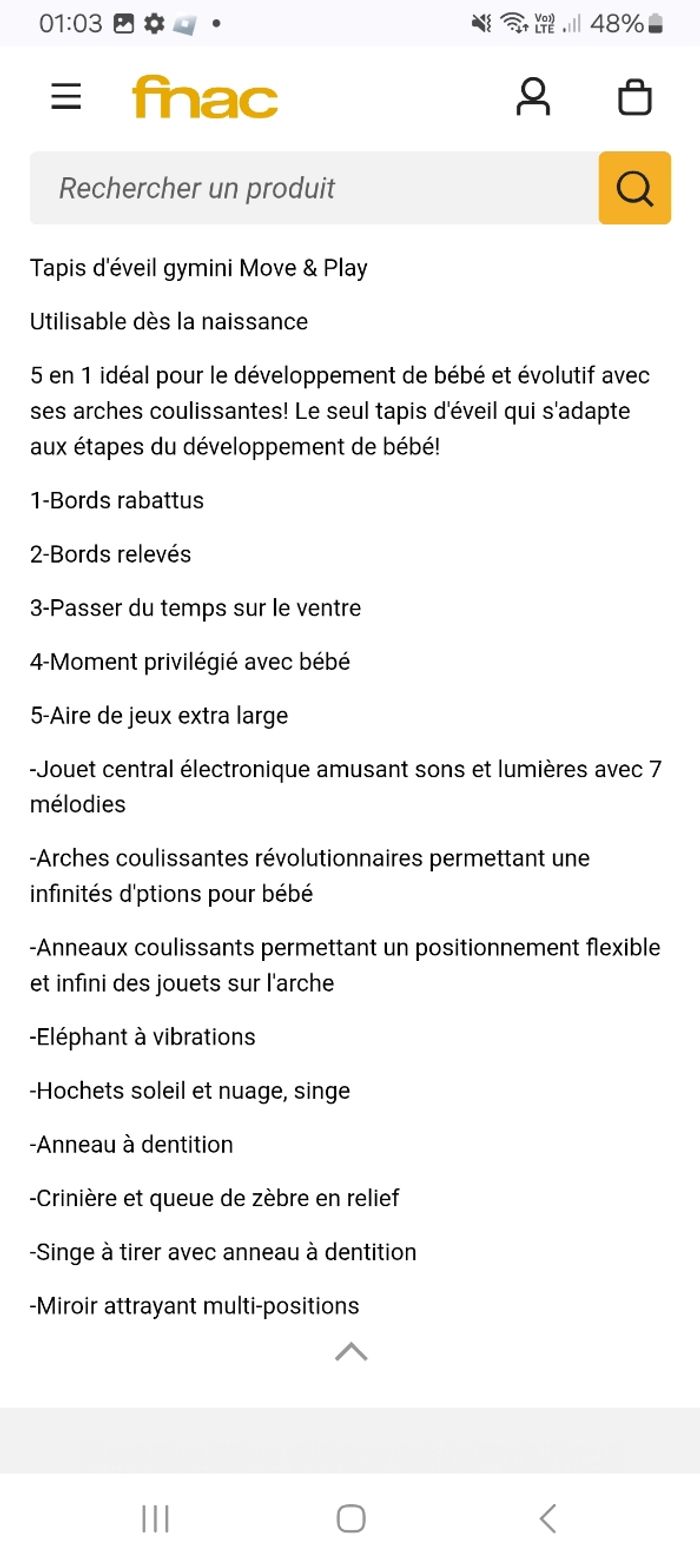 Tapis d'éveil tiny love - photo numéro 5