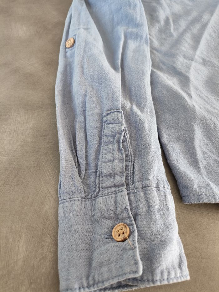 Chemise bleue Kiabi 12 ans
Chemise coton/lin, - photo numéro 10