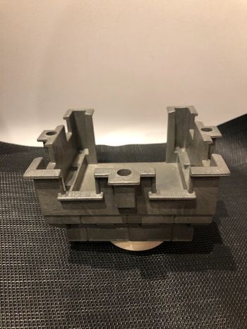 Playmobil haut de tour gris foncé château forteresse du dragon rouge 3269