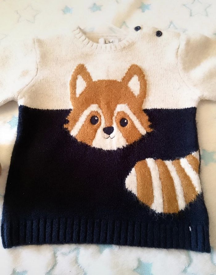 Pull LH 12 mois – Neuf avec étiquette - photo numéro 3