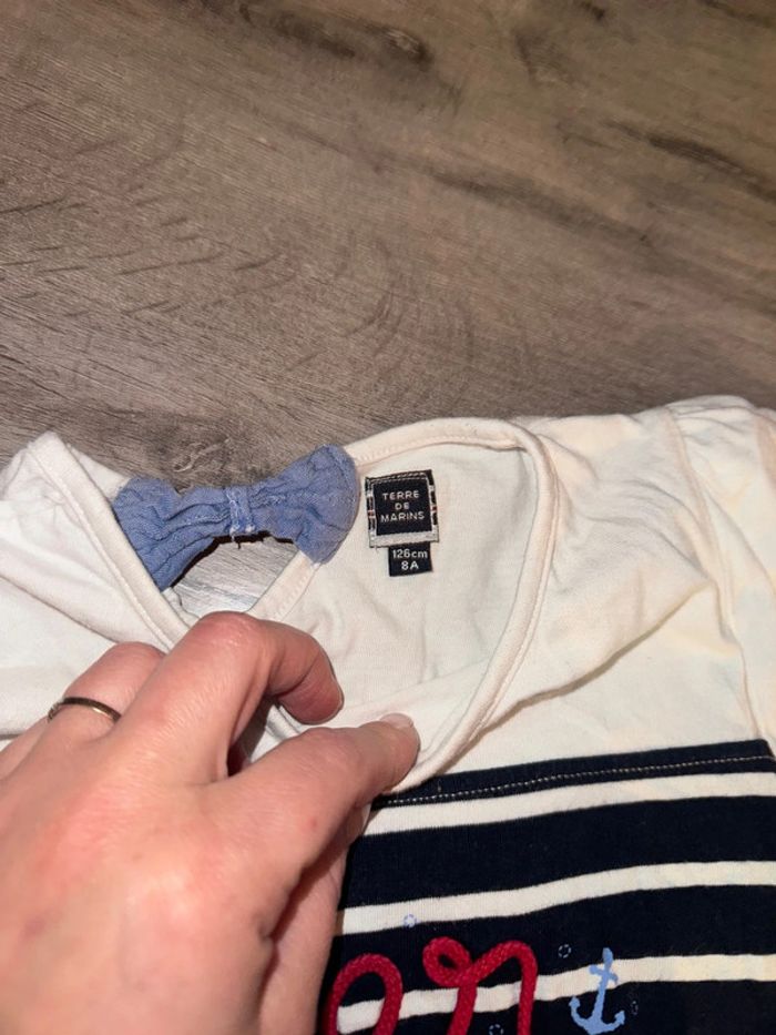 Robe marinière 8 ans terre de marins - photo numéro 3