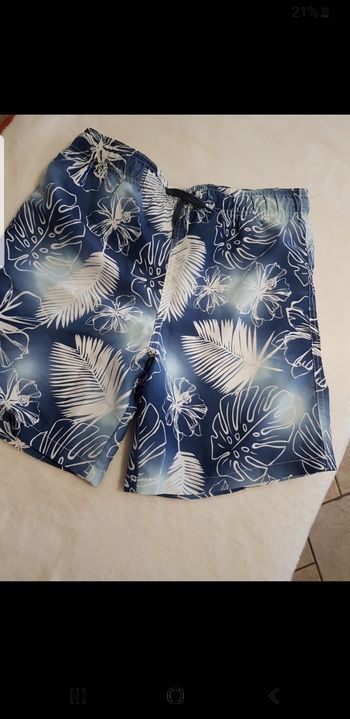 Short de bain taille 12 ans