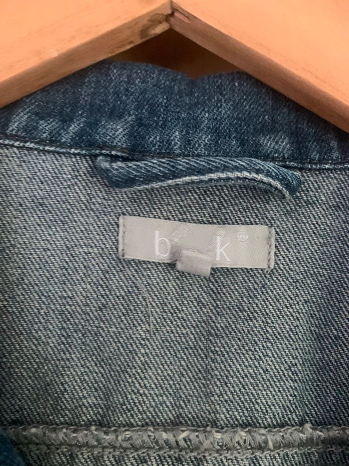 Veste B n K en jean taille 36 coupe droite - photo numéro 8