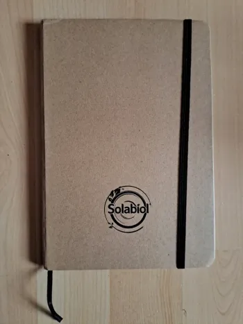 Carnet / Bloc-notes NEUF - Papier Recyclé - Couverture Kraft - Solabiol