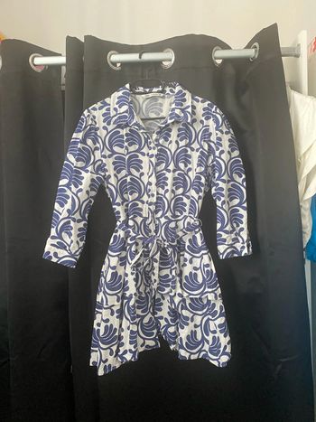 Robe courte imprimée