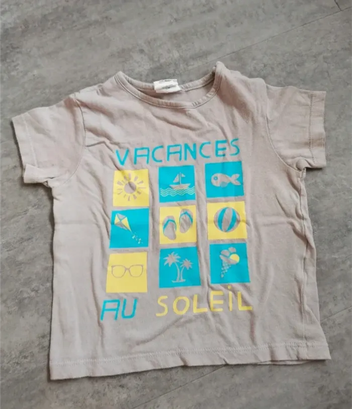 T-shirt bébé 12 mois