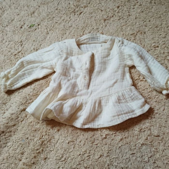 Magnifique blouse gaze de coton kiabi