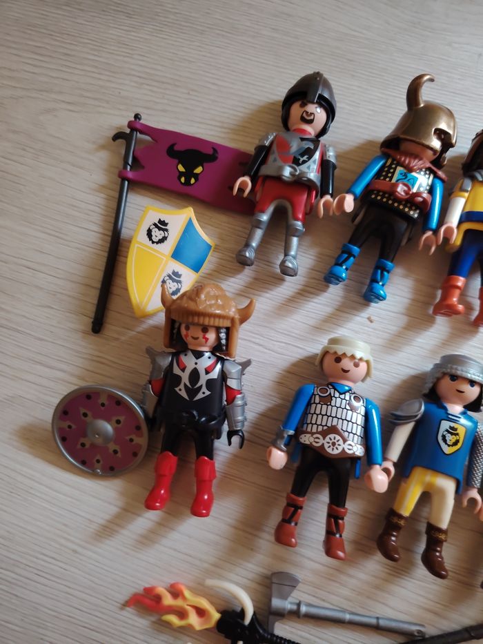 Lot chevaliers playmobil - photo numéro 4