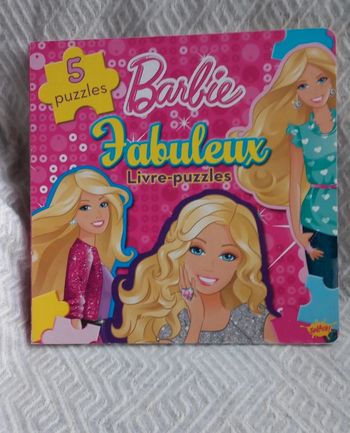 Livre puzzle barbie