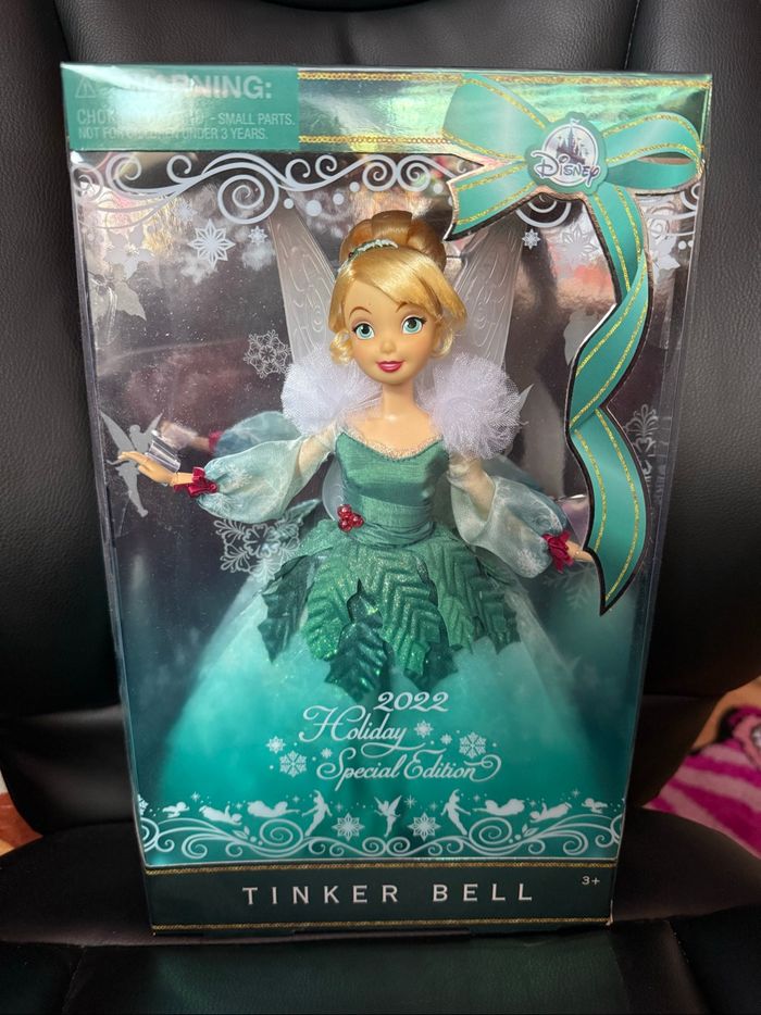 Poupée édition limitée de Noël 2022 Clochette Disney