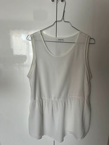 Haut blanc Jacqueline de yong taille 40