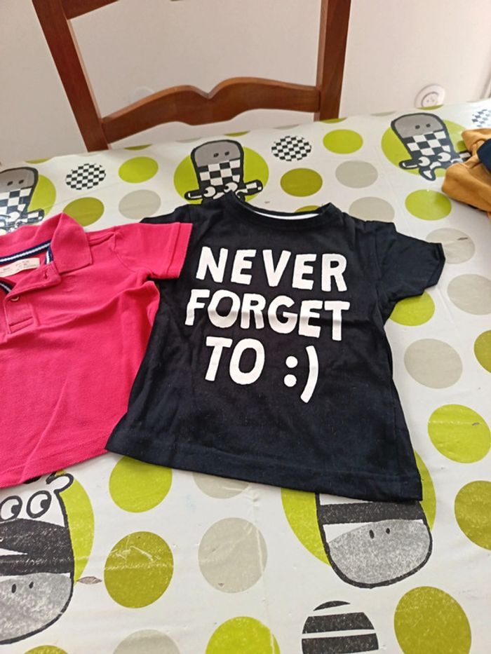 Tee-shirt+polo 9/12 mois - photo numéro 3