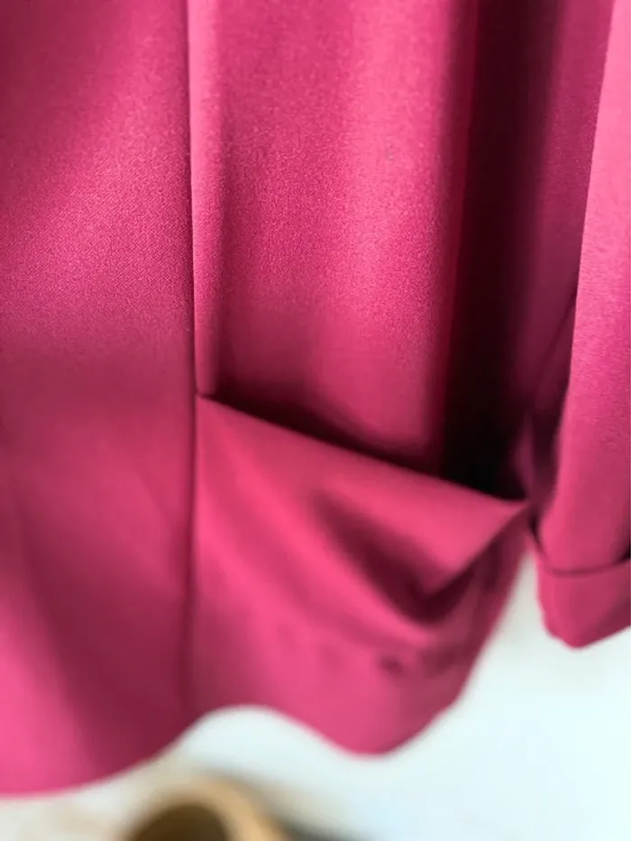 Blazer bordeaux - photo numéro 3