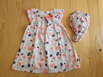 Robe + bloomer Sergent Major 12 mois