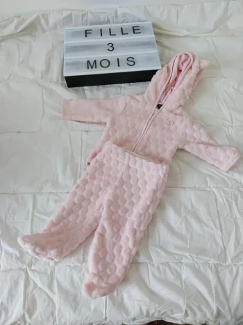 Ensemble fille 3 mois Kiabi