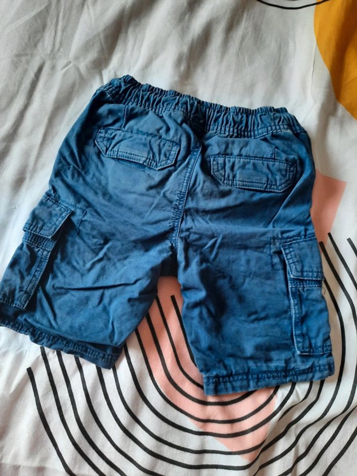 Short cargo bleu Okaidi 3A - photo numéro 2