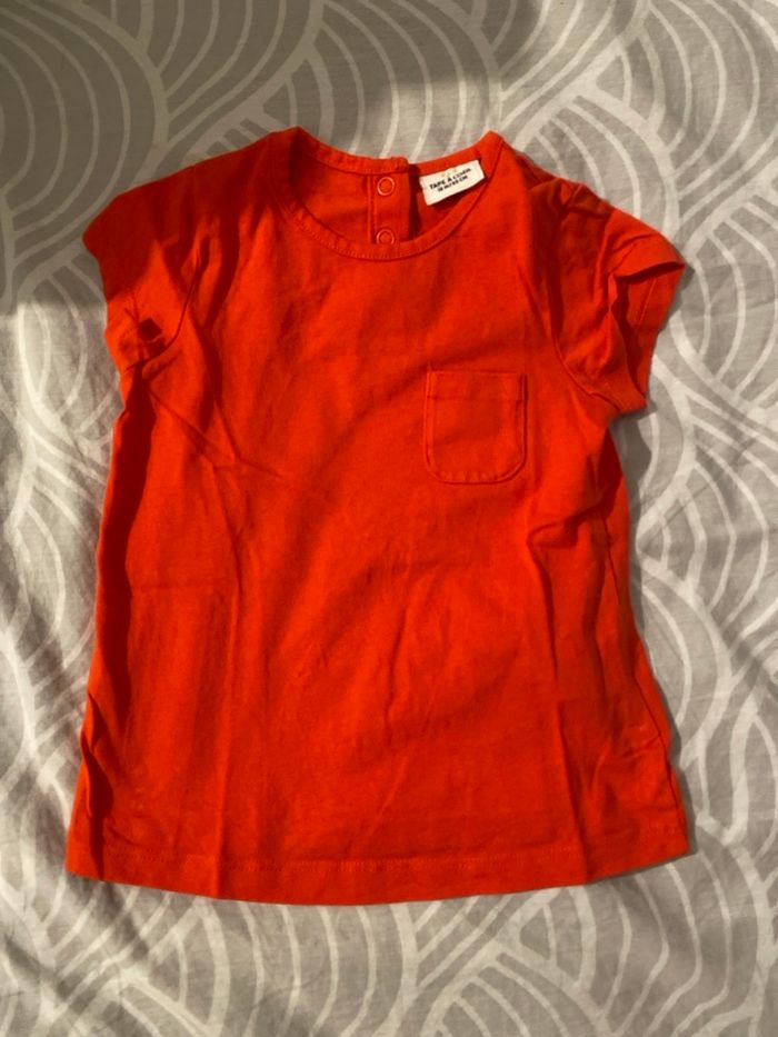 T shirt orange 18 M