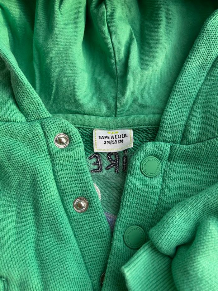 Gilet vert - photo numéro 2