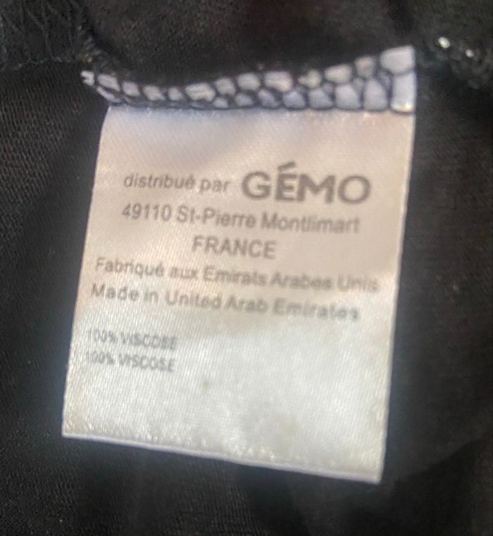 Boléro « Gémo »noir et argenté - photo numéro 6
