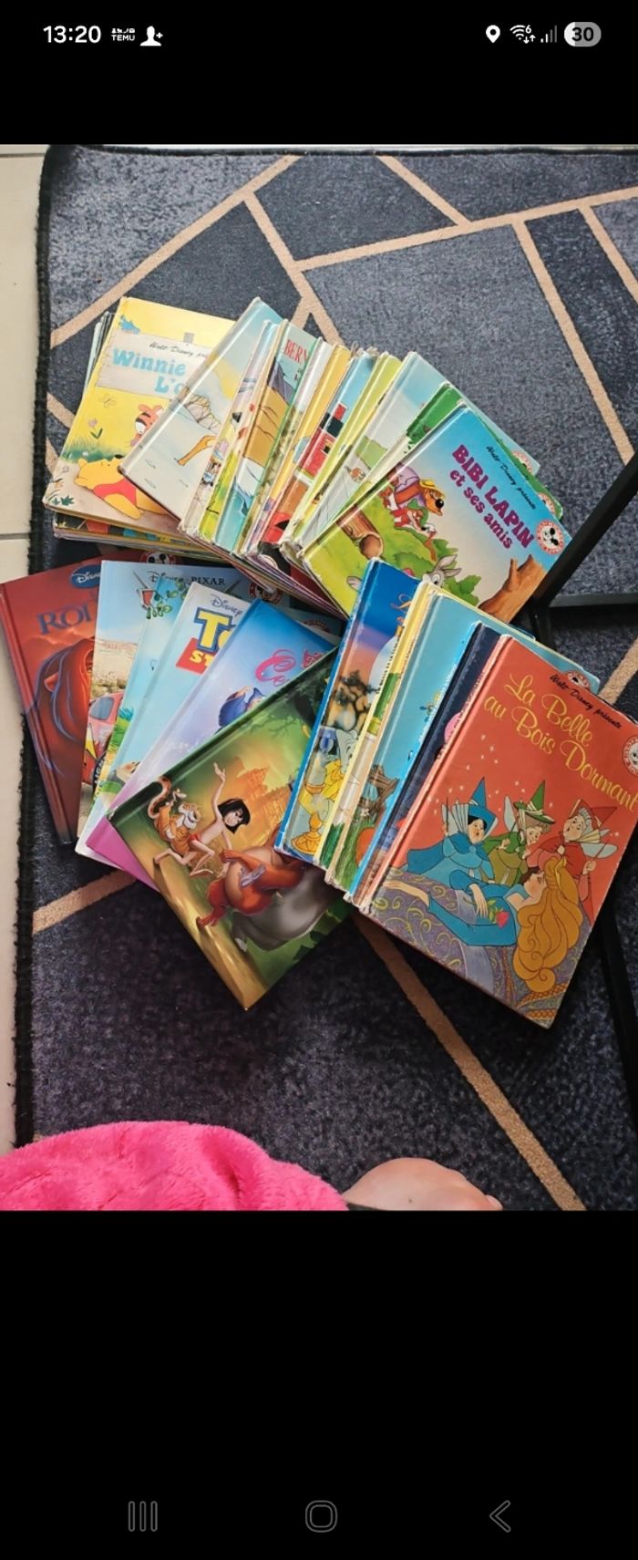 Disney 32 livres nouveaux et des anciens