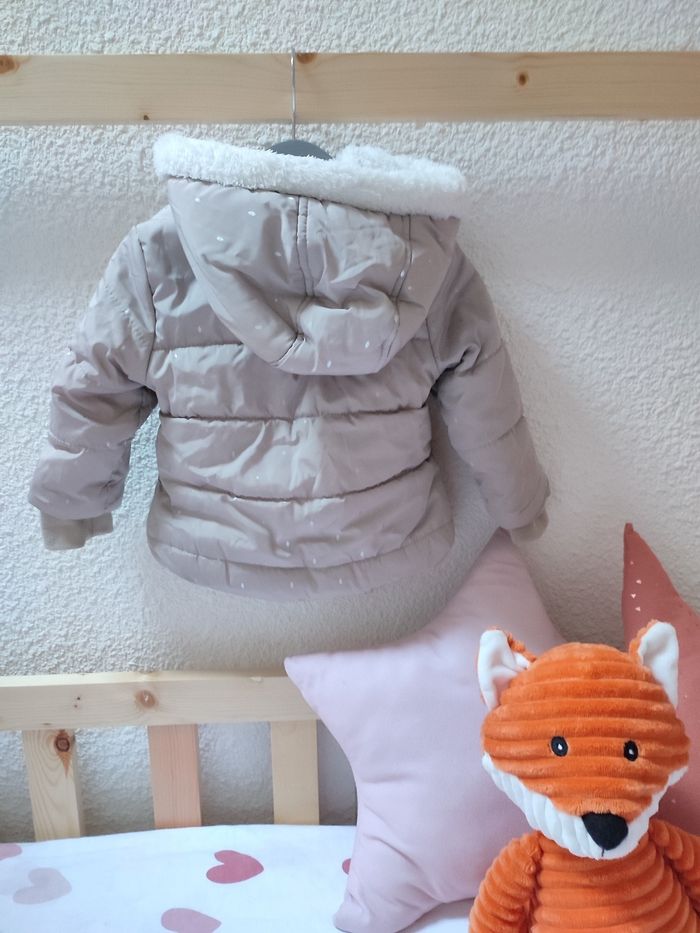 Manteau/Doudoune bébé fille - 12 mois - Très bon état - Orchestra - photo numéro 3