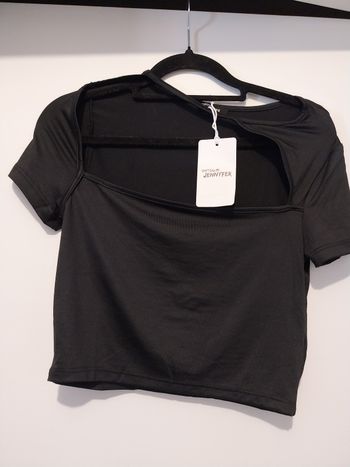 Tee-shirt court Jennyfer taille M
