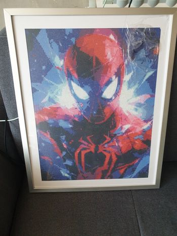 Cadre painting spiderman 