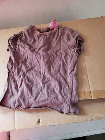 T-shirt petites canailles 9 mois