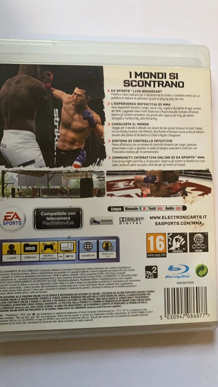EA sports MMA ps3 - photo numéro 4