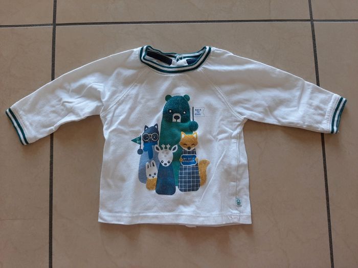 Lot de 6 tee shirts manches longues 3 mois - photo numéro 2
