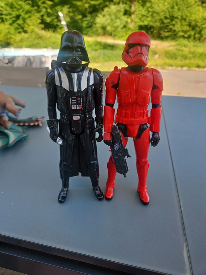 Lot de 2 figurines star wars 30cm
