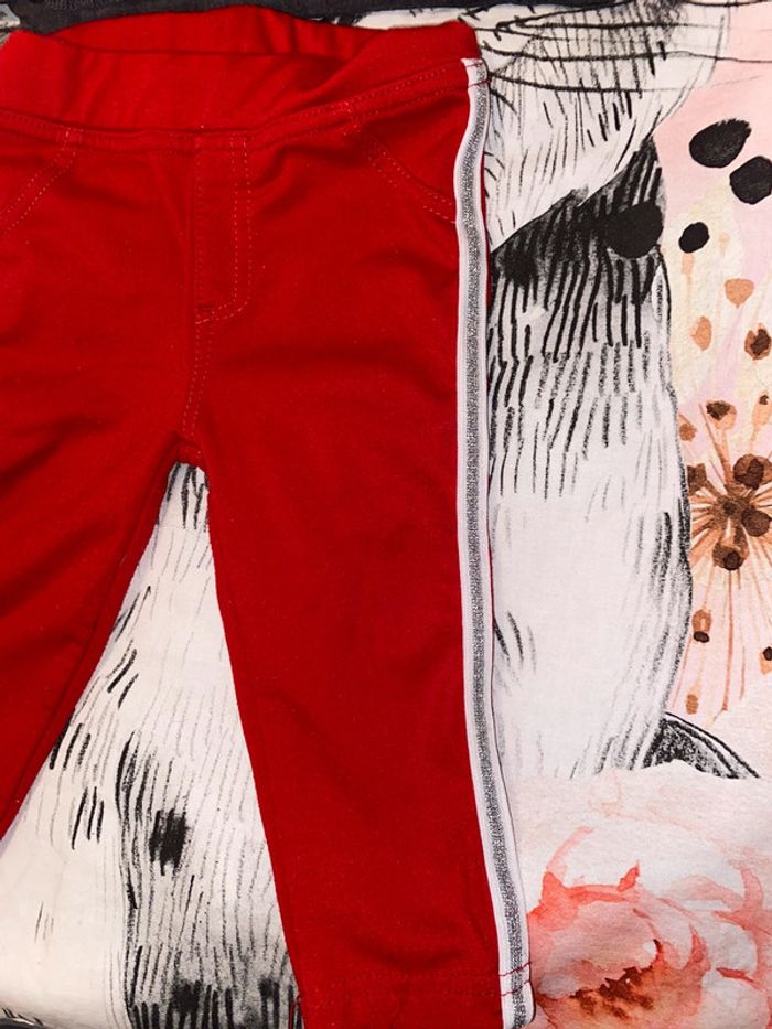 Ensemble pantalon t-shirt, taille 12 mois, marque Kiabi. - photo numéro 4