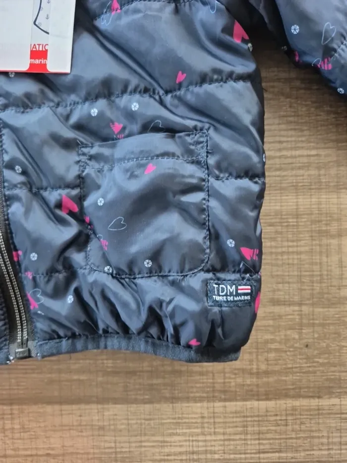 Veste capuche fille 2 ans - photo numéro 2