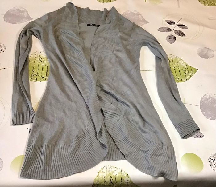Gilet gris taille S marque Mim