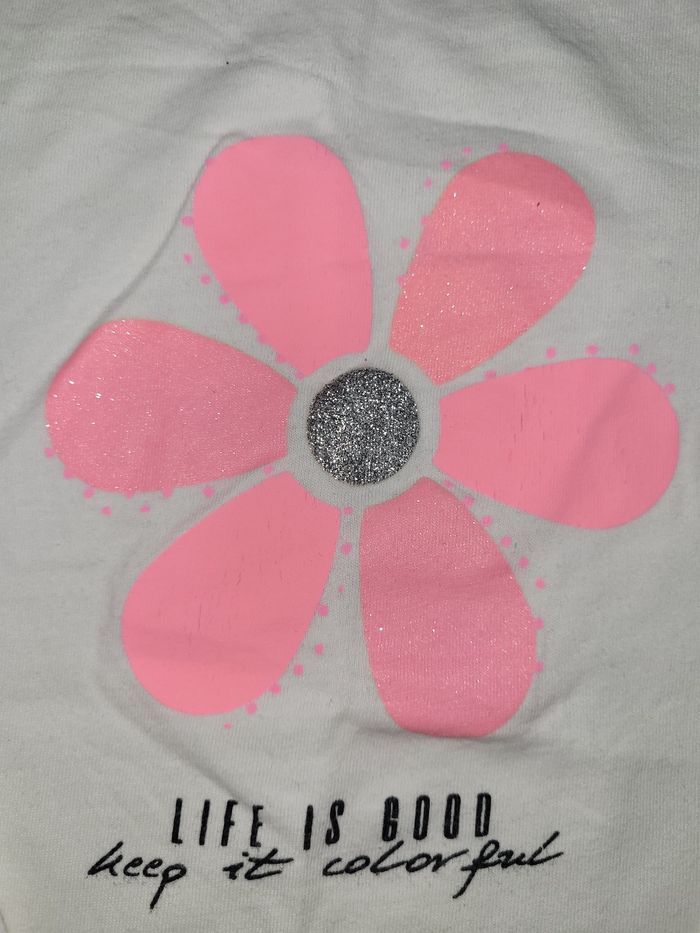 T-shirt à manches longues taille 12z/128 (7 ans) - photo numéro 2