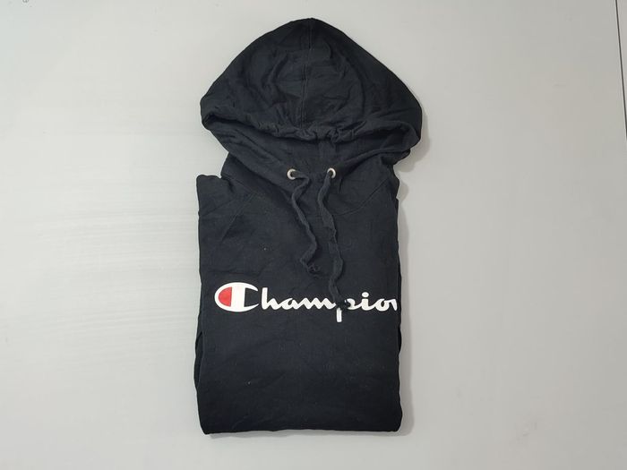 Vêtement Homme Sweatshirts Sweats pull à capuche noir Champion Authentic taille M #Retrostreet
